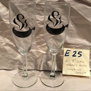 ♥️Melting Pot champagne Flutes